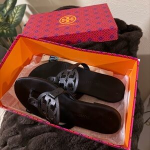 Women's Black Tory Burch Sandals